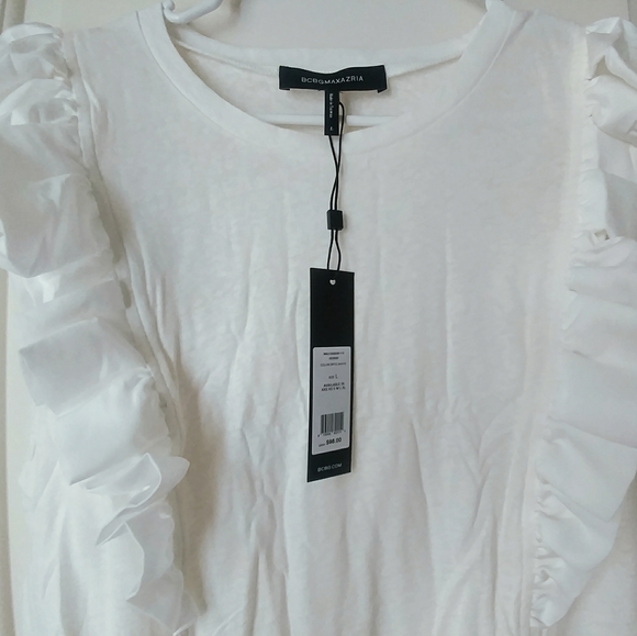 BCBG Ruffle Top - Picture 4 of 8